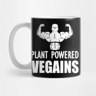 Vegan - Plant Powered Vegains Mug